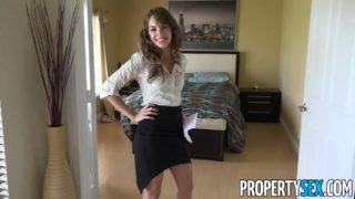 Kimmy Granger fucked and lined with spooge whereas flashing a mansion