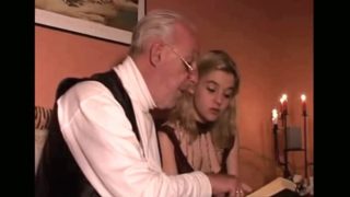 Nubile fucked by her grandpa